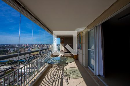 Varanda gourmet de apartamento para alugar com 3 quartos, 136m² em Jardim, Santo André