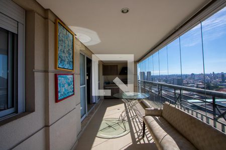 Varanda gourmet de apartamento para alugar com 3 quartos, 136m² em Jardim, Santo André
