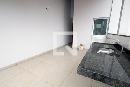 Cozinha de apartamento à venda com 2 quartos, 104m² em Vila Eldizia, Santo André