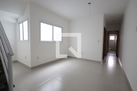 Sala de apartamento à venda com 2 quartos, 104m² em Vila Eldizia, Santo André