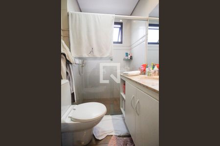 Banheiro da Suíte de apartamento à venda com 4 quartos, 221m² em Santana, São Paulo