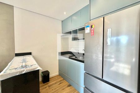 Cozinha de apartamento para alugar com 1 quarto, 29m² em Jardim Prudência, São Paulo