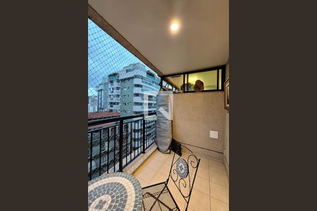 Varanda da Sala de apartamento à venda com 3 quartos, 105m² em Vital Brasil, Niterói
