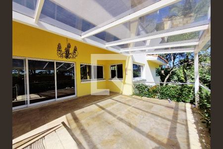 Varanda da Sala de casa de condomínio à venda com 4 quartos, 754m² em Morumbi, São Paulo
