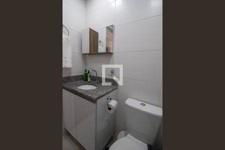 Banheiro Social de apartamento à venda com 1 quarto, 27m² em Butantã, São Paulo