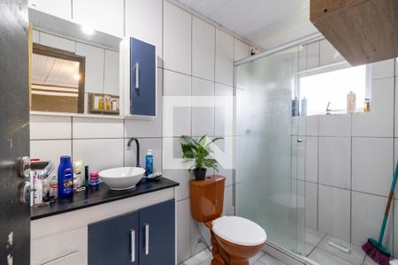 Banheiro da Suíte de casa à venda com 2 quartos, 124m² em Nonoai, Porto Alegre