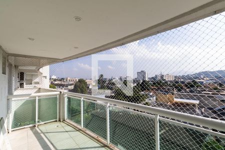Varanda da Sala de apartamento para alugar com 2 quartos, 67m² em Campo Grande, Rio de Janeiro