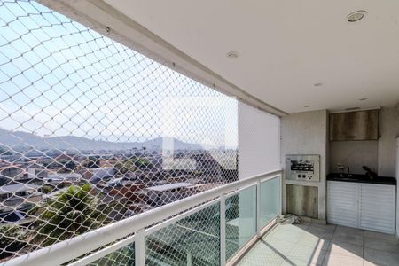 Varanda da Sala de apartamento para alugar com 2 quartos, 67m² em Campo Grande, Rio de Janeiro