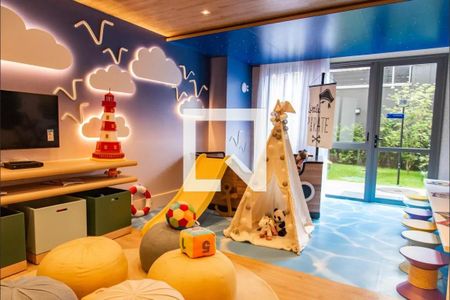 Área comum - Brinquedoteca de kitnet/studio para alugar com 1 quarto, 27m² em Vila Dom Pedro I, São Paulo