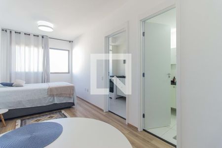 Sala/Quarto de kitnet/studio para alugar com 1 quarto, 27m² em Vila Dom Pedro I, São Paulo