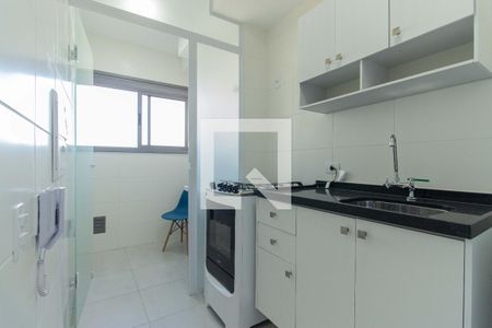 Cozinha de kitnet/studio para alugar com 1 quarto, 27m² em Vila Dom Pedro I, São Paulo