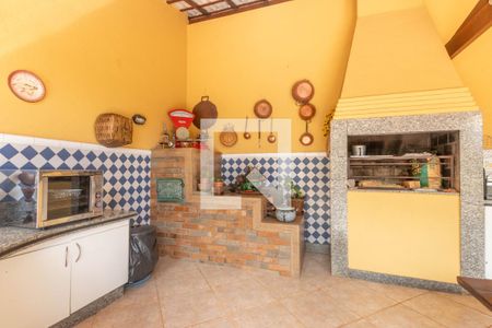 Varanda gourmet de casa de condomínio à venda com 3 quartos, 420m² em Condados da Lagoa, Lagoa Santa