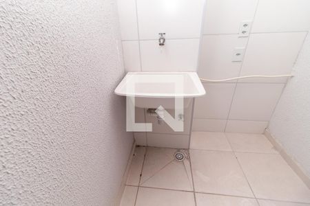 Varanda da Sala / Área de Serviço de apartamento para alugar com 2 quartos, 42m² em Várzea da Barra Funda, São Paulo