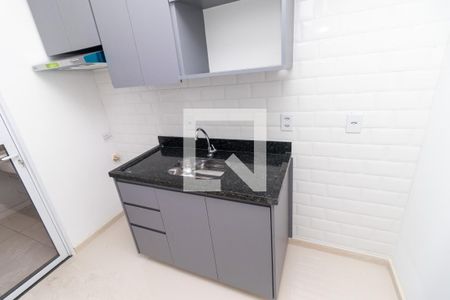 Cozinha de apartamento à venda com 2 quartos, 42m² em Várzea da Barra Funda, São Paulo