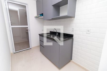 Cozinha de apartamento à venda com 2 quartos, 42m² em Várzea da Barra Funda, São Paulo
