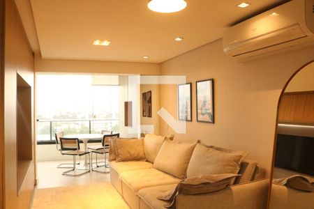 Sala de apartamento à venda com 2 quartos, 69m² em Jardim das Perdizes, São Paulo