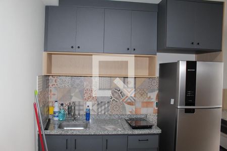 Cozinha de kitnet/studio para alugar com 1 quarto, 32m² em Consolação, São Paulo