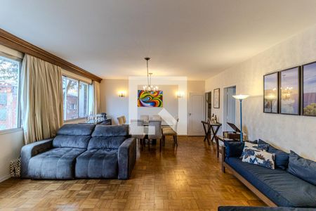 Sala de apartamento para alugar com 3 quartos, 130m² em Santa Cecilia, São Paulo