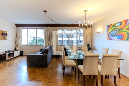 Sala de apartamento para alugar com 3 quartos, 130m² em Santa Cecilia, São Paulo