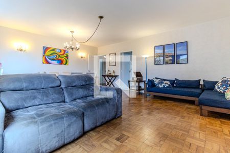 Sala de apartamento para alugar com 3 quartos, 130m² em Santa Cecilia, São Paulo