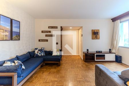 Sala de apartamento para alugar com 3 quartos, 130m² em Santa Cecilia, São Paulo
