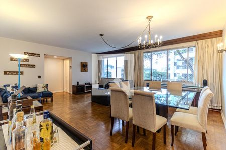Sala de apartamento para alugar com 3 quartos, 130m² em Santa Cecilia, São Paulo