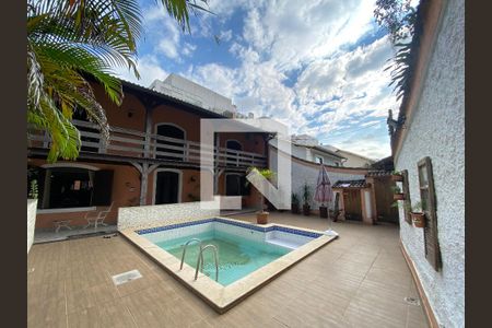 Quintal - Piscina de casa à venda com 6 quartos, 513m² em Pechincha, Rio de Janeiro