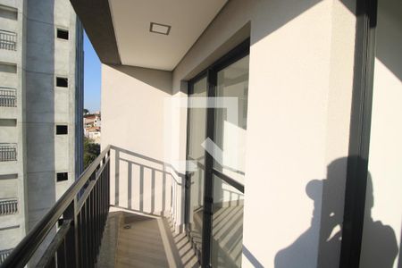 Sala/Cozinha  - Varanda de apartamento para alugar com 2 quartos, 47m² em Jardim São Paulo, São Paulo