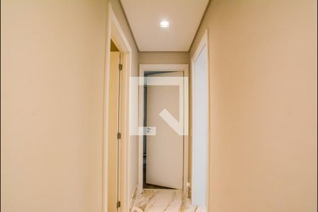 Corredor de apartamento para alugar com 2 quartos, 117m² em Vila Assunção, Santo André