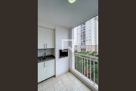 Varanda da Sala de apartamento para alugar com 3 quartos, 77m² em Mooca, São Paulo