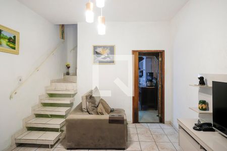 Sala de casa à venda com 3 quartos, 147m² em Vila Palmares, São Caetano do Sul