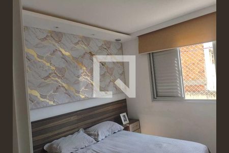 Quarto de apartamento à venda com 3 quartos, 63m² em Vila Oratório, Santo André