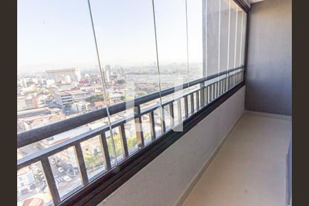 Varanda e Área de Serviço de apartamento para alugar com 2 quartos, 43m² em Belenzinho, São Paulo