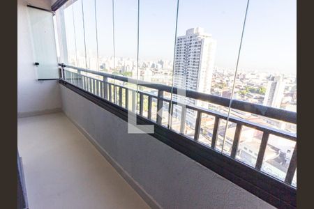 Varanda e Área de Serviço de apartamento para alugar com 2 quartos, 43m² em Belenzinho, São Paulo