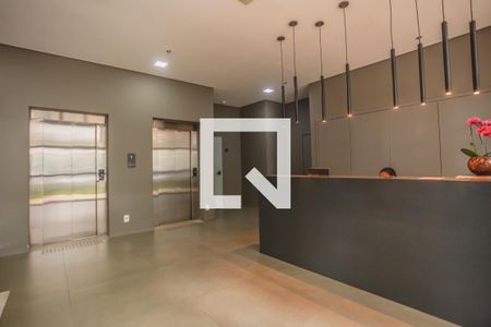 Hall de Entrada de apartamento para alugar com 1 quarto, 28m² em Vila Clementino, São Paulo