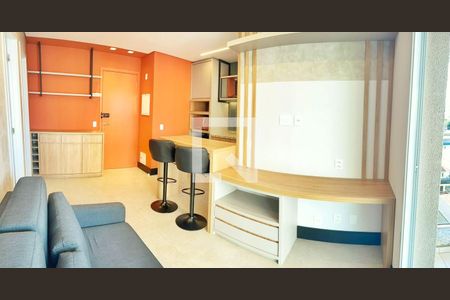 Sala de apartamento à venda com 1 quarto, 35m² em Aclimação, São Paulo