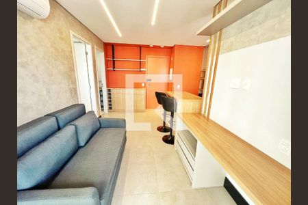 Sala de apartamento à venda com 1 quarto, 35m² em Aclimação, São Paulo