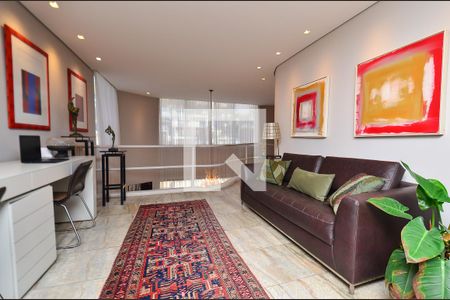 Sala 2 de apartamento à venda com 4 quartos, 466m² em Mangabeiras, Belo Horizonte