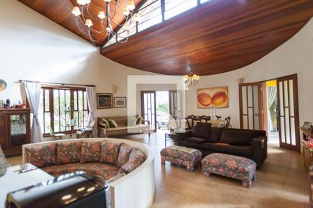 Sala de casa de condomínio à venda com 3 quartos, 263m² em Brumadinho, Brumadinho