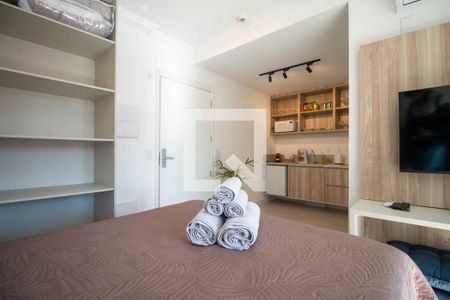 Sala/Quarto de apartamento para alugar com 1 quarto, 33m² em Jardim das Acacias, São Paulo