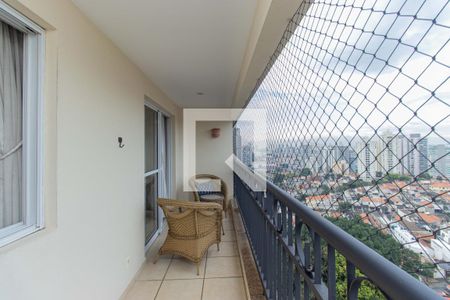Varanda de apartamento à venda com 3 quartos, 98m² em Vila Dom Pedro I, São Paulo