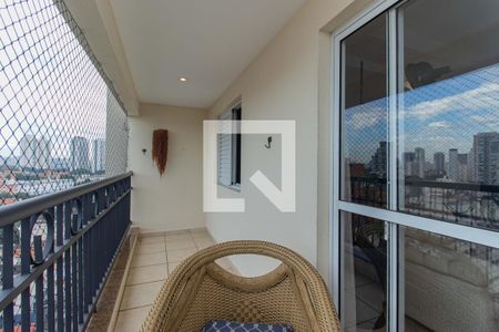 Varanda de apartamento à venda com 3 quartos, 98m² em Vila Dom Pedro I, São Paulo