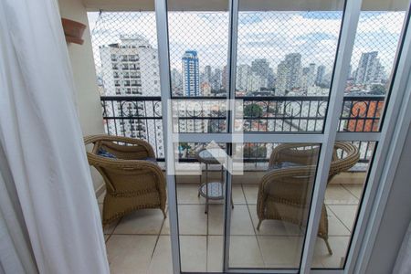 Varanda de apartamento à venda com 3 quartos, 98m² em Vila Dom Pedro I, São Paulo