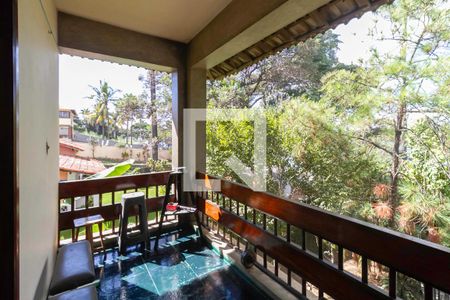 Varanda da suíte 2 de casa à venda com 7 quartos, 2000m² em Pampulha, Belo Horizonte