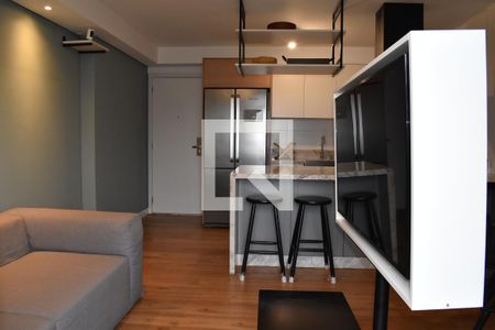Sala de apartamento para alugar com 2 quartos, 66m² em Centro, Curitiba