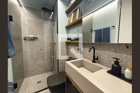Banheiro de apartamento à venda com 1 quarto, 39m² em Liberdade, São Paulo
