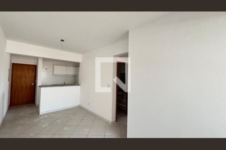 Sala/Cozinha de apartamento à venda com 2 quartos, 58m² em Campestre, Santo André