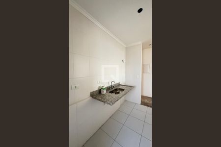 Cozinha de apartamento à venda com 2 quartos, 60m² em Campestre, Santo André