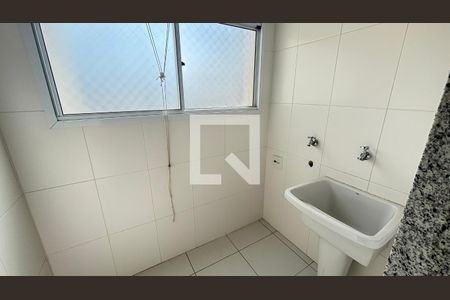 Área de Serviço de apartamento à venda com 2 quartos, 60m² em Campestre, Santo André