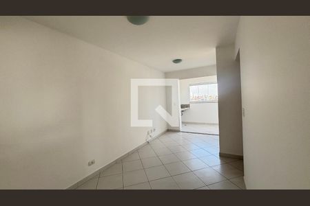 Sala  de apartamento à venda com 2 quartos, 60m² em Campestre, Santo André